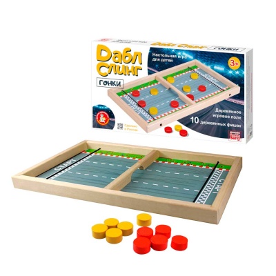 Настольная игра Дабл Слинг Гонки мини Десятое Королевство 02380